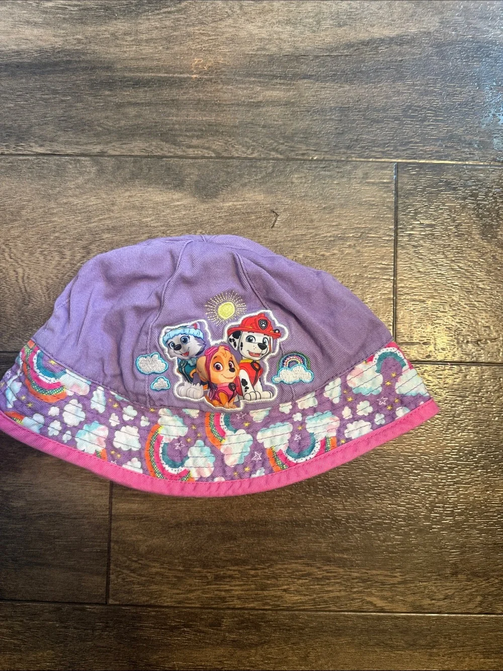 Nickelodeon Purple Pink Paw Patrol Bucket Hat